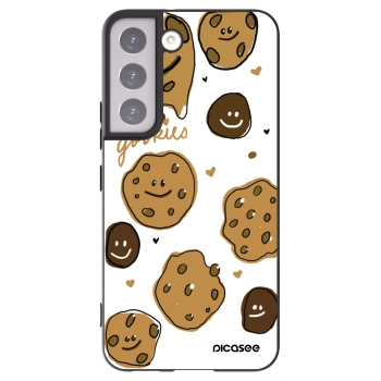 Picasee husă neagră din silicon pentru Samsung Galaxy S22 5G - Gookies