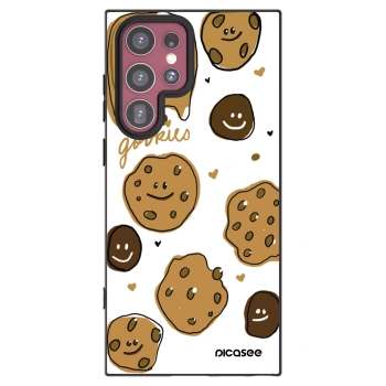 Picasee husă neagră din silicon pentru Samsung Galaxy S22 Ultra 5G - Gookies