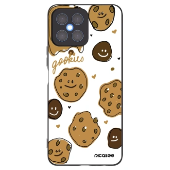 Picasee husă neagră din silicon pentru Honor X8 4G - Gookies