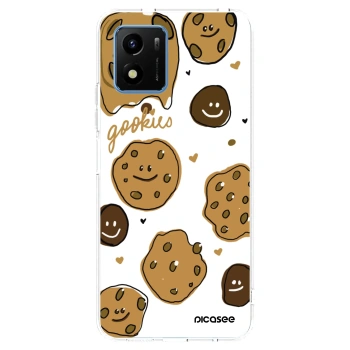 Picasee husă transparentă din silicon pentru Vivo Y01 - Gookies