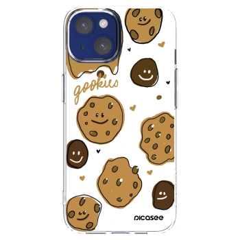 Picasee husă transparentă din silicon pentru Apple iPhone 14 - Gookies