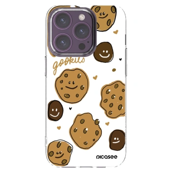 Picasee husă transparentă din silicon pentru Apple iPhone 14 Pro - Gookies