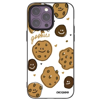 Picasee husă neagră din silicon pentru Apple iPhone 14 Pro Max - Gookies