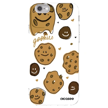 Picasee husă transparentă din silicon pentru Apple iPhone 6/6S - Gookies