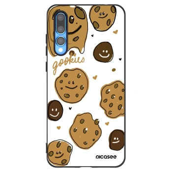 Picasee husă neagră din silicon pentru Huawei P20 Pro - Gookies