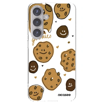 Picasee husă transparentă din silicon pentru Samsung Galaxy S24 S921B 5G - Gookies