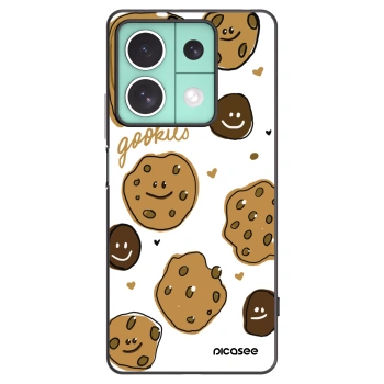 Picasee husă neagră din silicon pentru Xiaomi Redmi Note 13 5G - Gookies