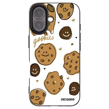Picasee husă neagră din silicon pentru Apple iPhone 16 - Gookies
