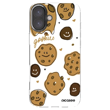 Picasee husă transparentă din silicon pentru Apple iPhone 16 Plus - Gookies