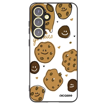Picasee husă neagră din silicon pentru Samsung Galaxy S24 FE S721B - Gookies