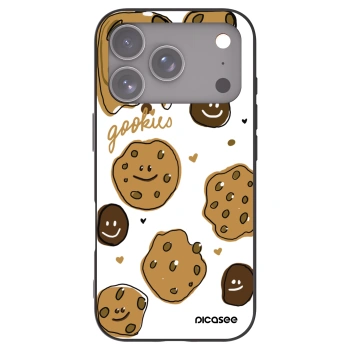 Picasee husă neagră din silicon pentru Apple iPhone 17 Pro - Gookies