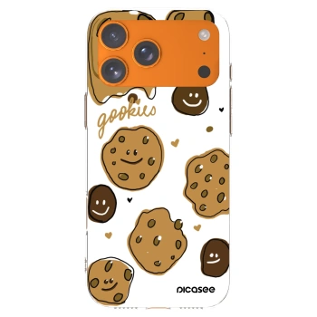 Picasee husă transparentă din silicon pentru Apple iPhone 17 Pro Max - Gookies