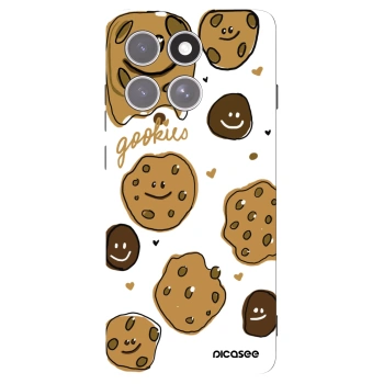 Picasee husă neagră din silicon pentru Motorola Edge 60 Pro - Gookies