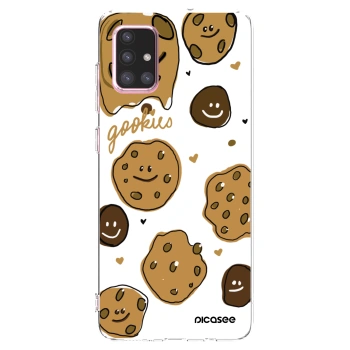 Picasee husă transparentă din silicon pentru Samsung Galaxy A71 A715F - Gookies