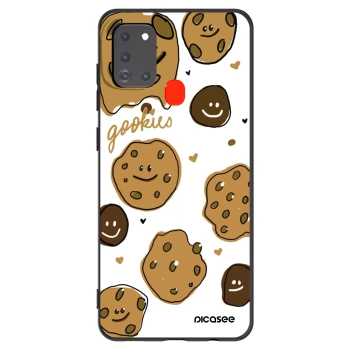 Picasee husă neagră din silicon pentru Samsung Galaxy A21s - Gookies