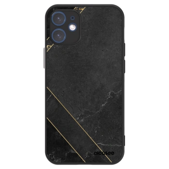 Picasee ULTIMATE CASE pentru Apple iPhone 12 mini - Black tile