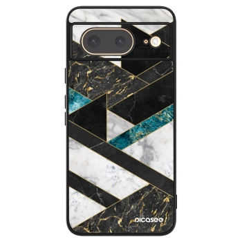 Picasee ULTIMATE CASE pentru Google Pixel 8 - Dark geometry
