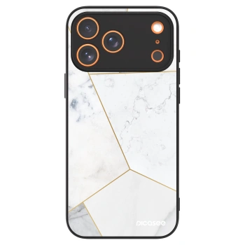 Picasee ULTIMATE CASE MagSafe pentru Apple iPhone 17 Pro Max - White tile