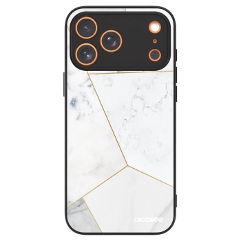 Picasee ULTIMATE CASE pentru Apple iPhone 17 Pro Max - White tile
