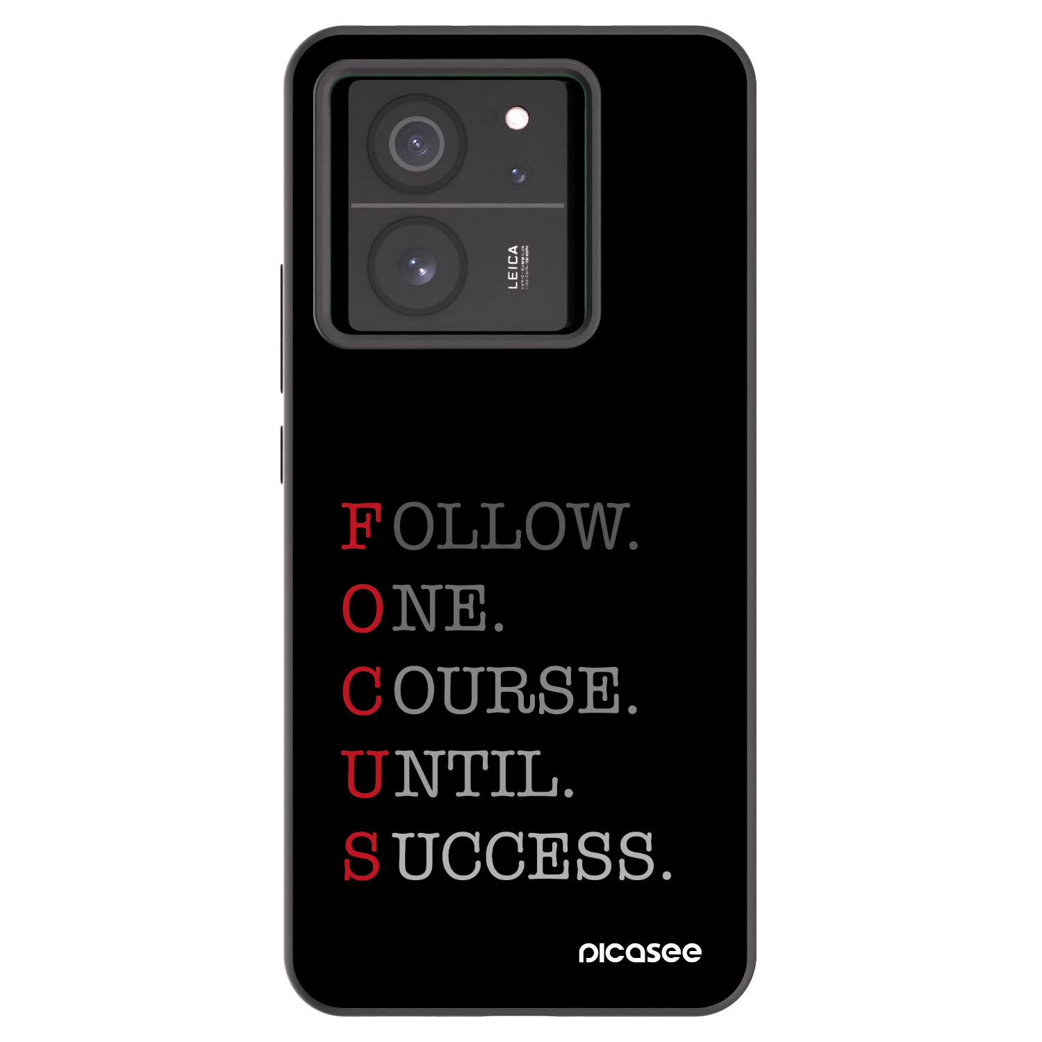 Picasee husă neagră din silicon pentru Xiaomi 13T Pro - Focus