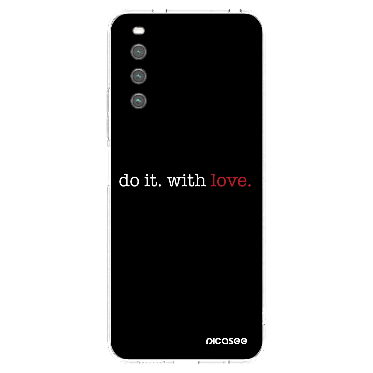 Picasee husă transparentă din silicon pentru Sony Xperia 10 IV 5G - Do it. With love.