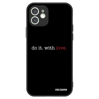 Picasee ULTIMATE CASE pentru Apple iPhone 12 - Do it. With love.