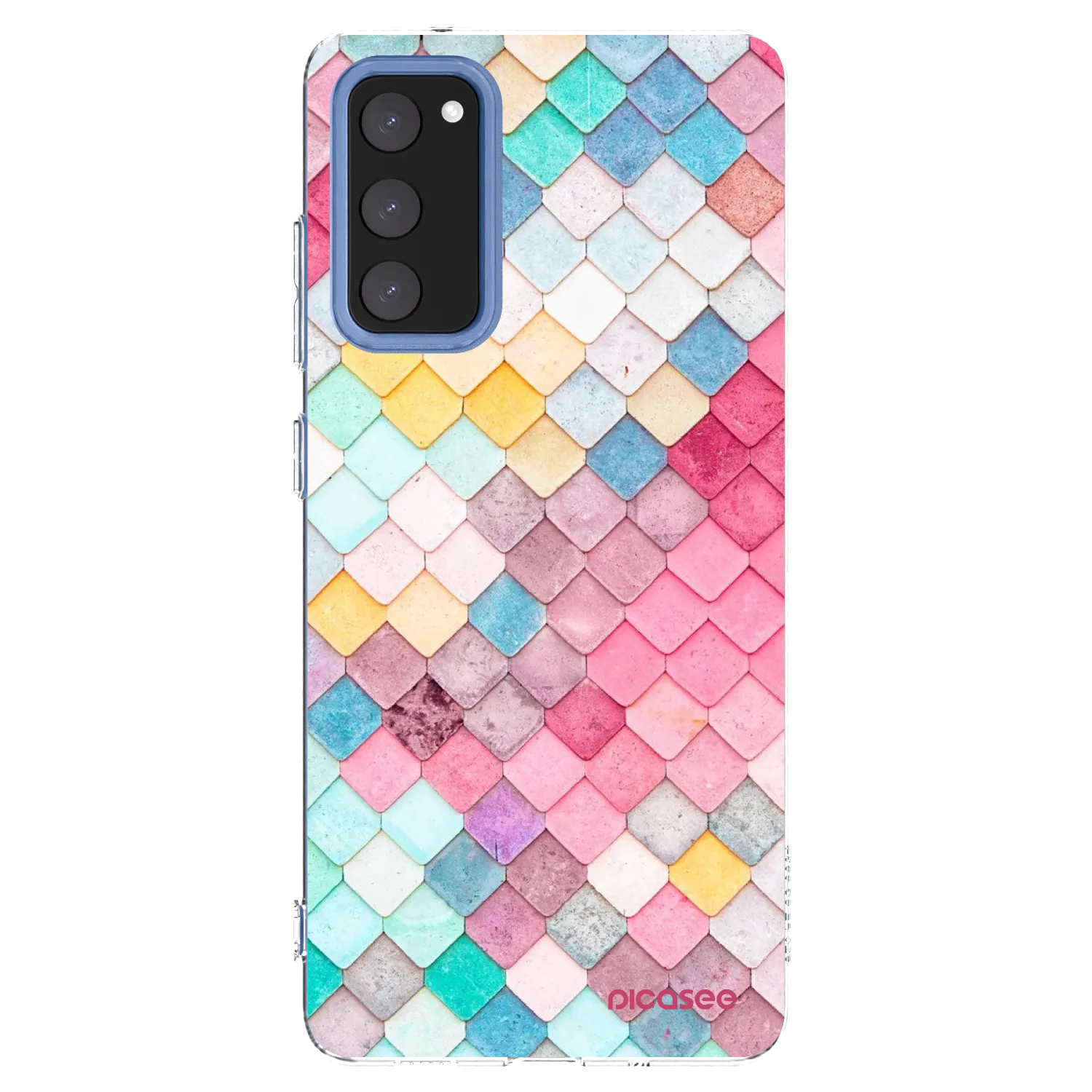 Picasee husă transparentă din silicon pentru Samsung Galaxy S20 FE - Colorful roof