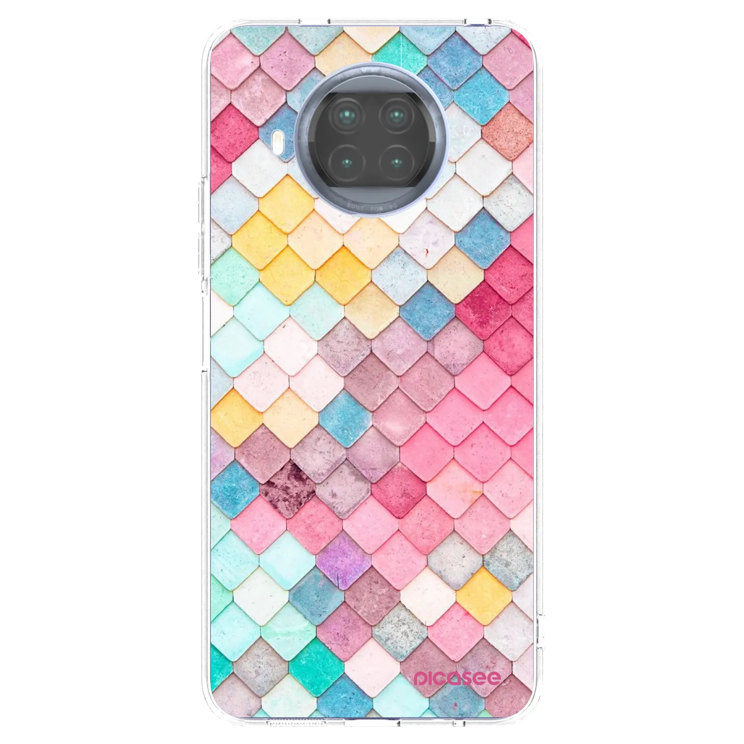 Picasee husă transparentă din silicon pentru Xiaomi Mi 10T Lite - Colorful roof