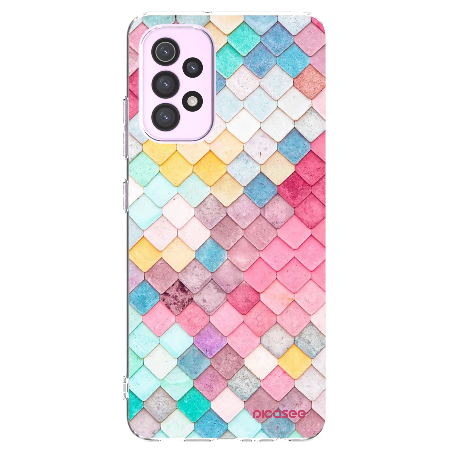 Picasee husă transparentă din silicon pentru Samsung Galaxy A32 5G A326B - Colorful roof
