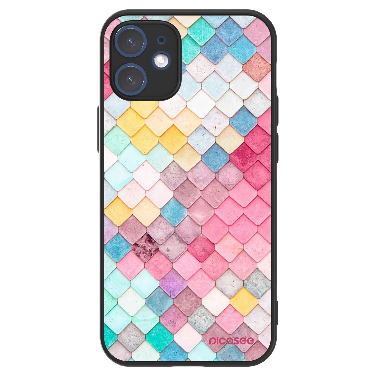 Picasee ULTIMATE CASE pentru Apple iPhone 12 mini - Colorful roof