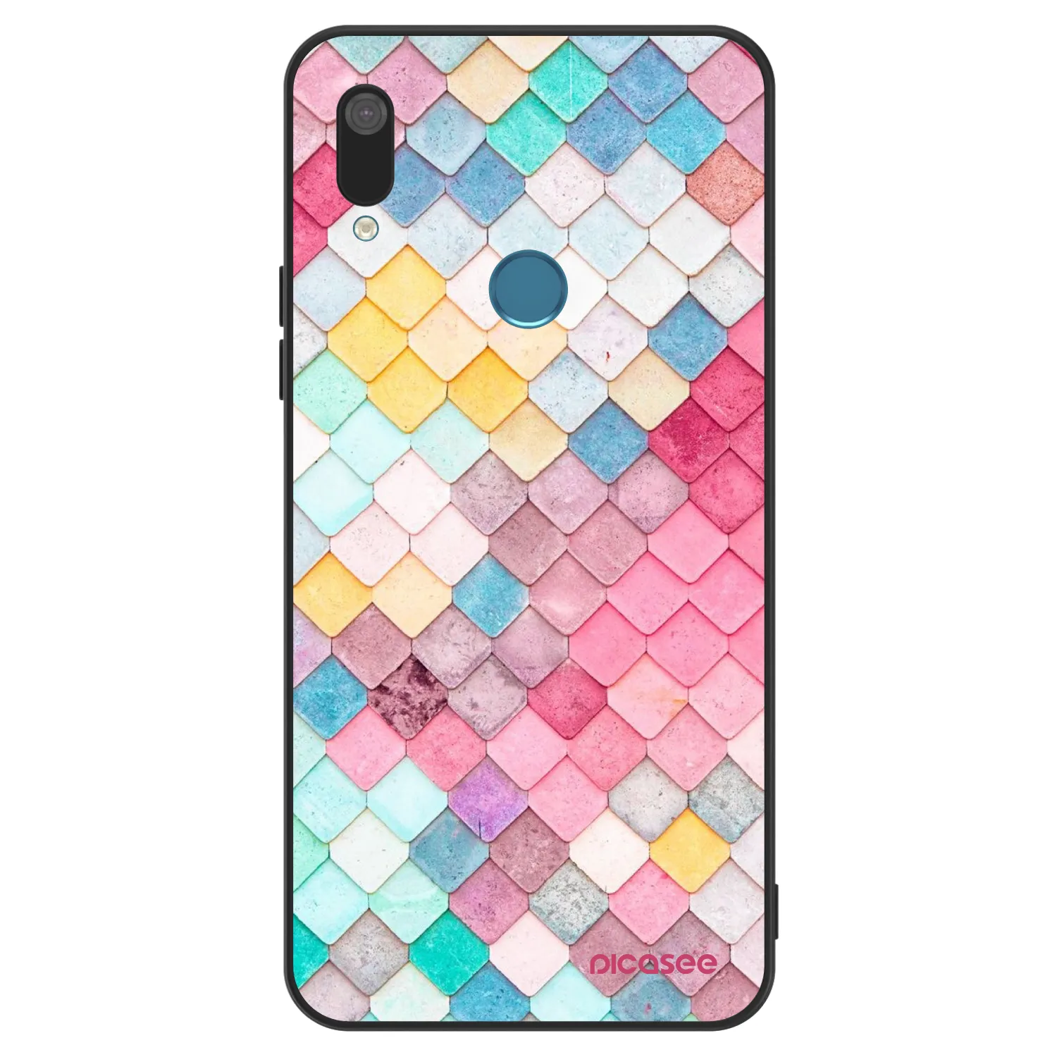 Picasee ULTIMATE CASE pentru Huawei Y7 2019 - Colorful roof