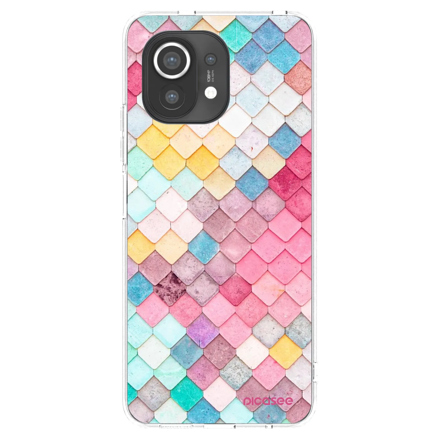 Picasee husă transparentă din silicon pentru Xiaomi Mi 11 - Colorful roof