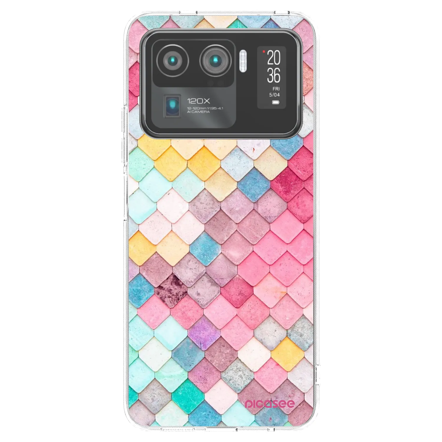 Picasee husă transparentă din silicon pentru Xiaomi Mi 11 Ultra - Colorful roof