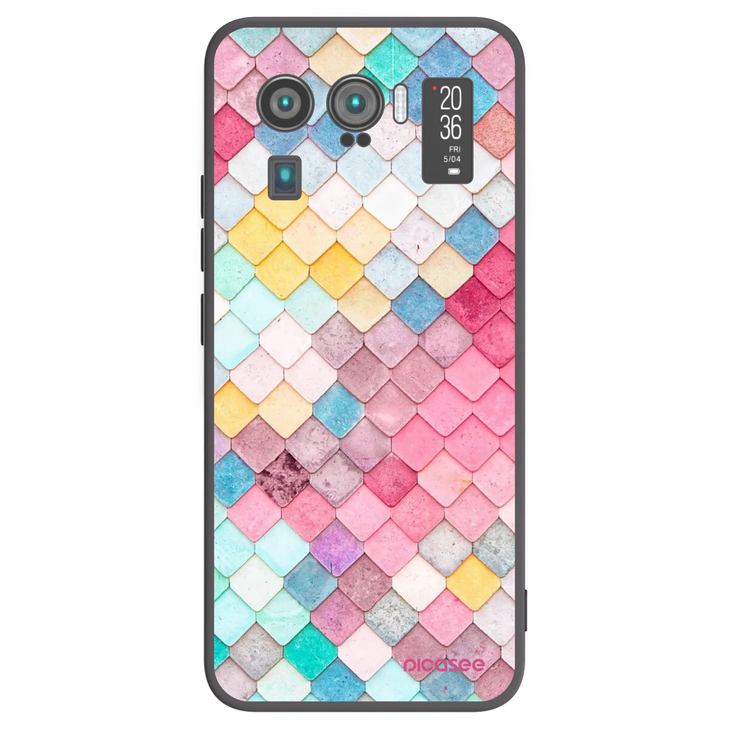 Picasee husă neagră din silicon pentru Xiaomi Mi 11 Ultra - Colorful roof
