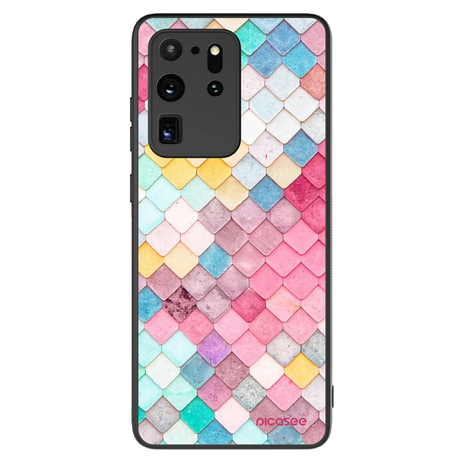 Picasee ULTIMATE CASE pentru Samsung Galaxy S20 Ultra 5G G988F - Colorful roof