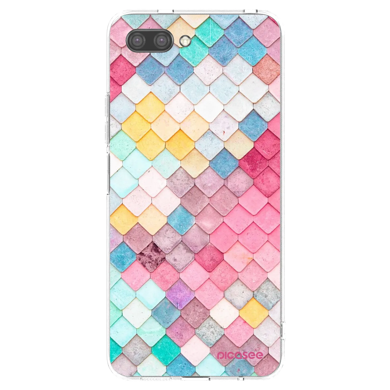 Picasee husă transparentă din silicon pentru Honor 10 - Colorful roof