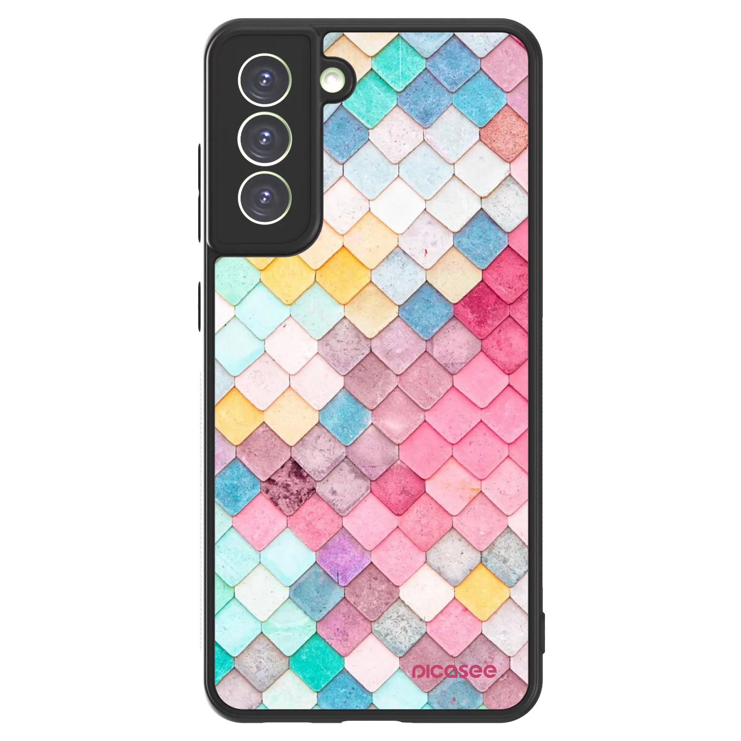 Picasee ULTIMATE CASE pentru Samsung Galaxy S21 FE 5G - Colorful roof