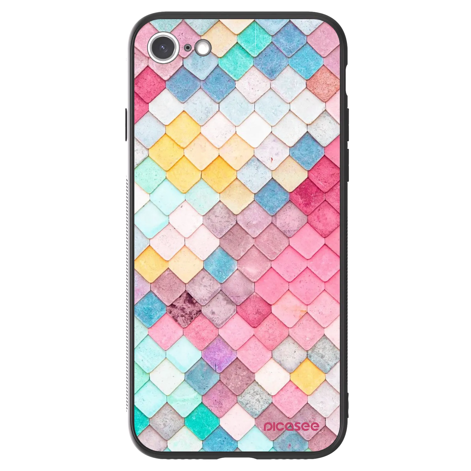Picasee ULTIMATE CASE pentru Apple iPhone SE 2022 - Colorful roof