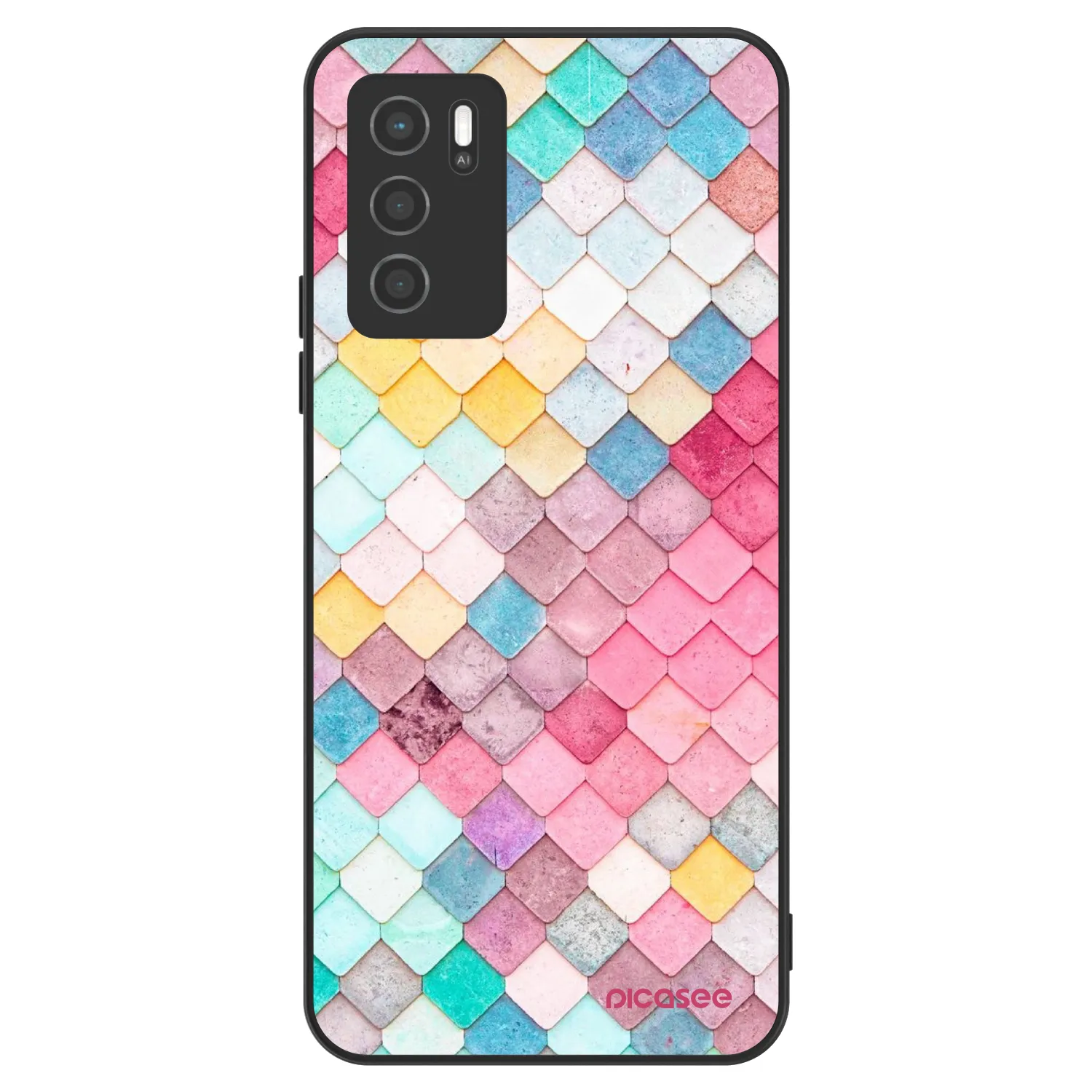 Picasee ULTIMATE CASE pentru OPPO A16s - Colorful roof