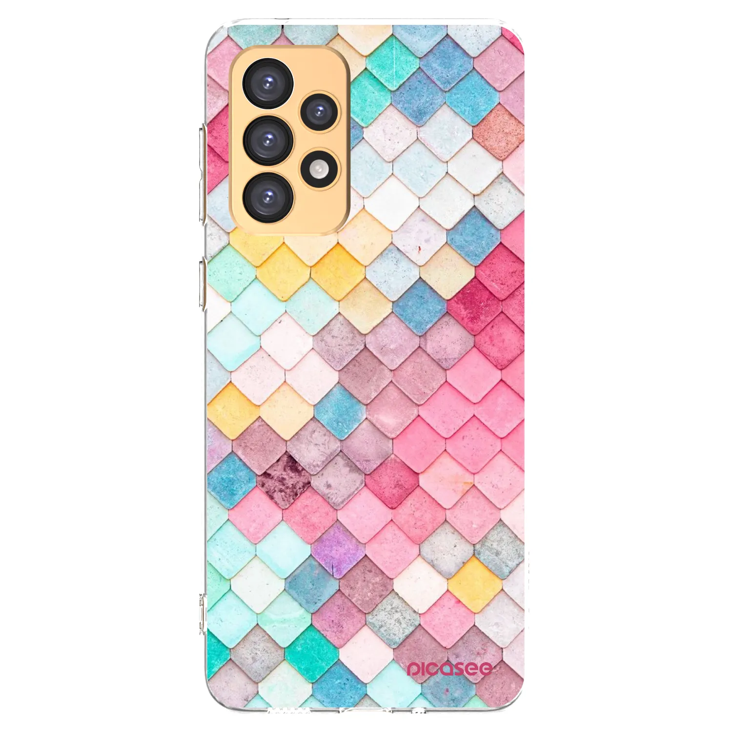 Picasee husă transparentă din silicon pentru Samsung Galaxy A33 5G A336 - Colorful roof