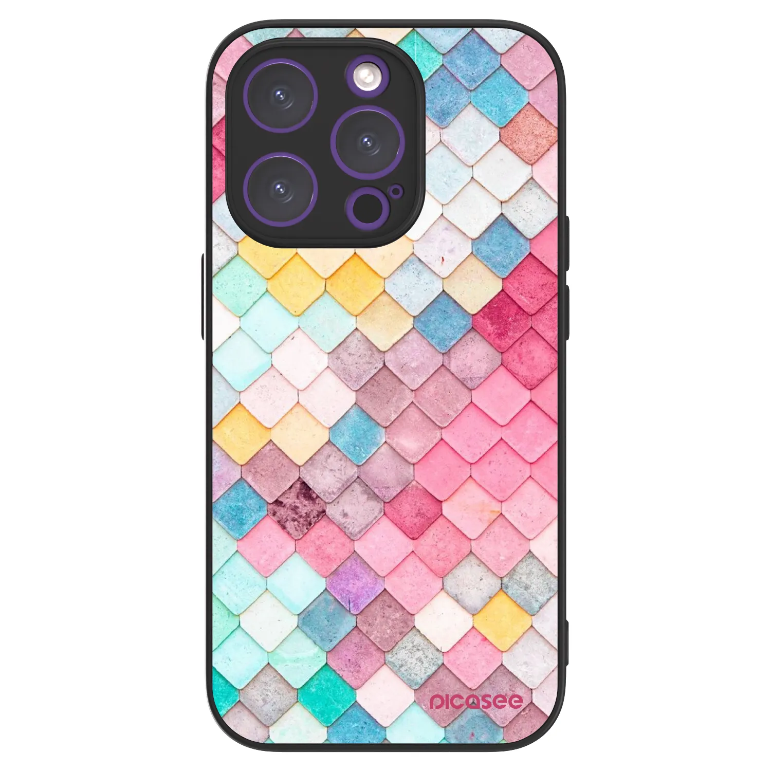 Picasee ULTIMATE CASE pentru Apple iPhone 14 Pro - Colorful roof