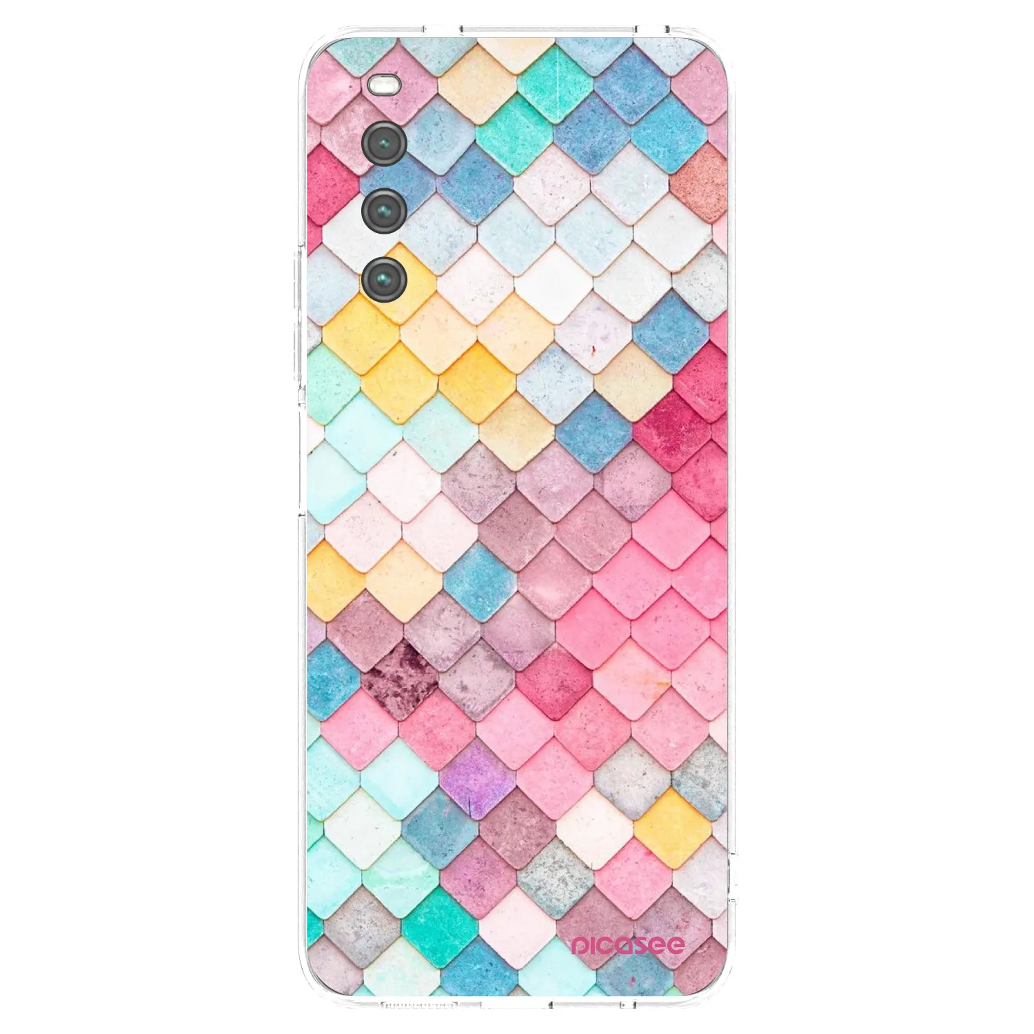 Picasee husă transparentă din silicon pentru Sony Xperia 10 IV 5G - Colorful roof