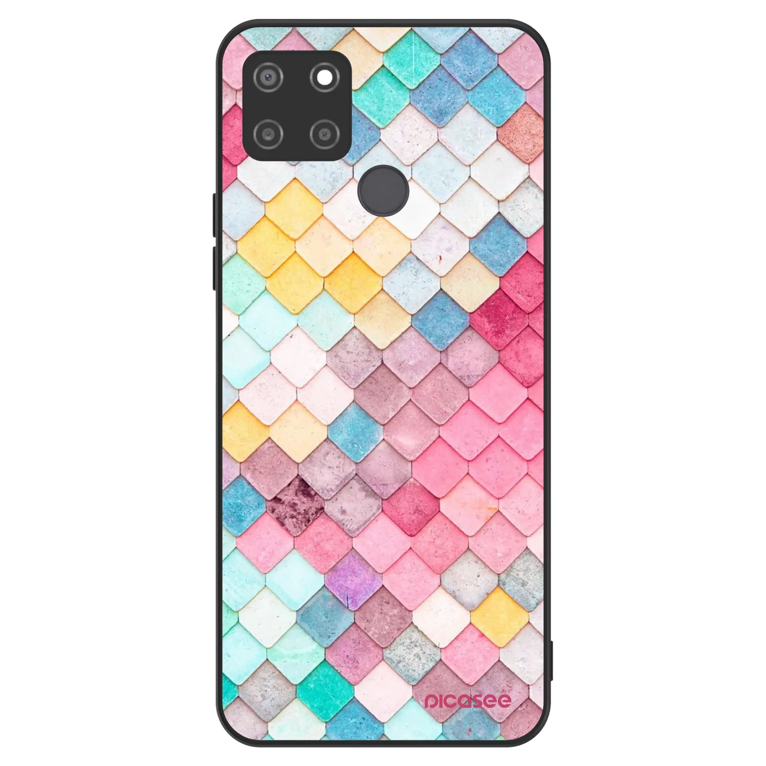 Picasee ULTIMATE CASE pentru Realme C21Y - Colorful roof
