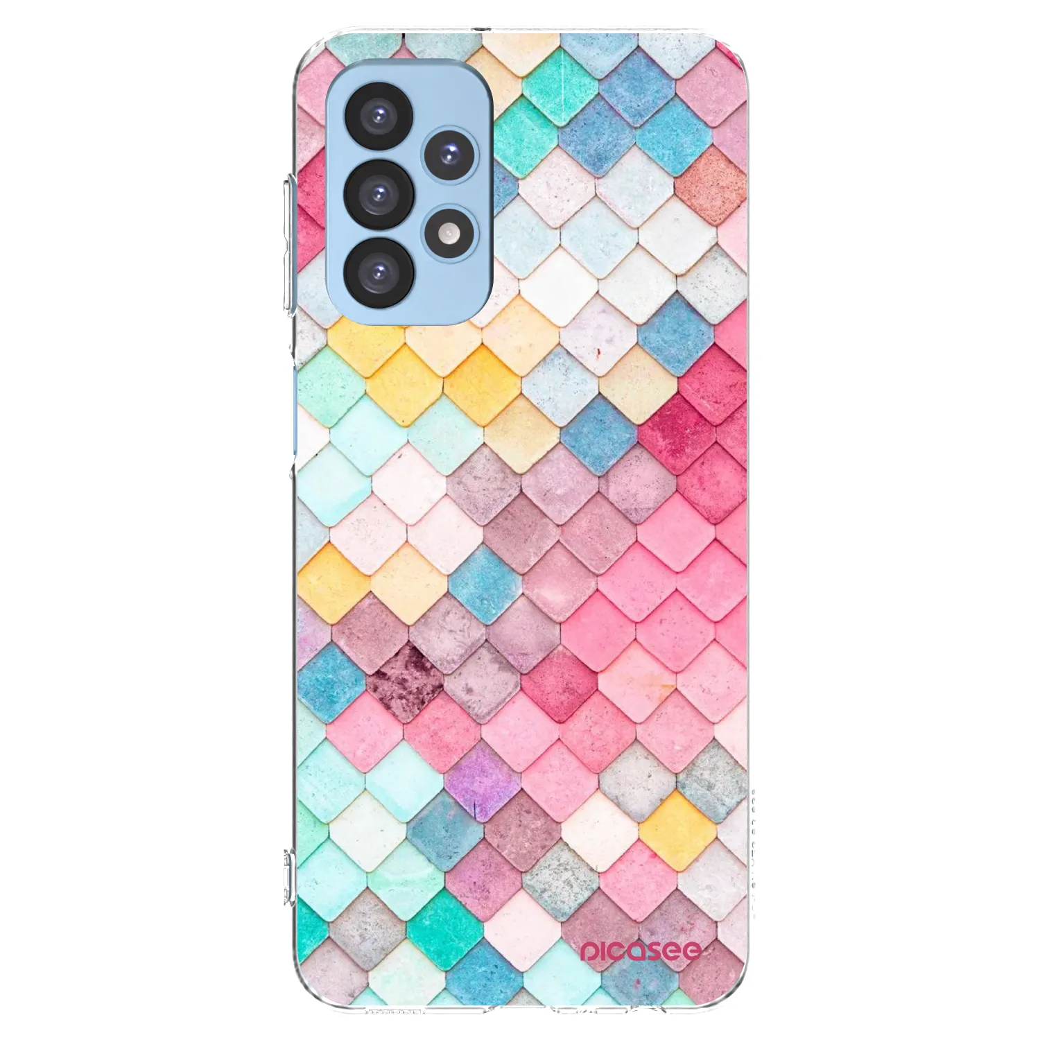 Picasee husă transparentă din silicon pentru Samsung Galaxy A23 A235F 4G - Colorful roof