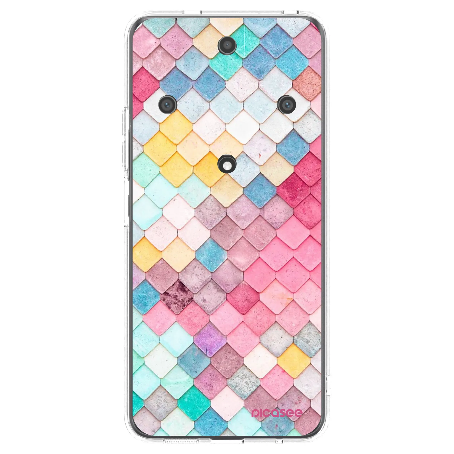 Picasee husă transparentă din silicon pentru Honor Magic5 Lite 5G - Colorful roof