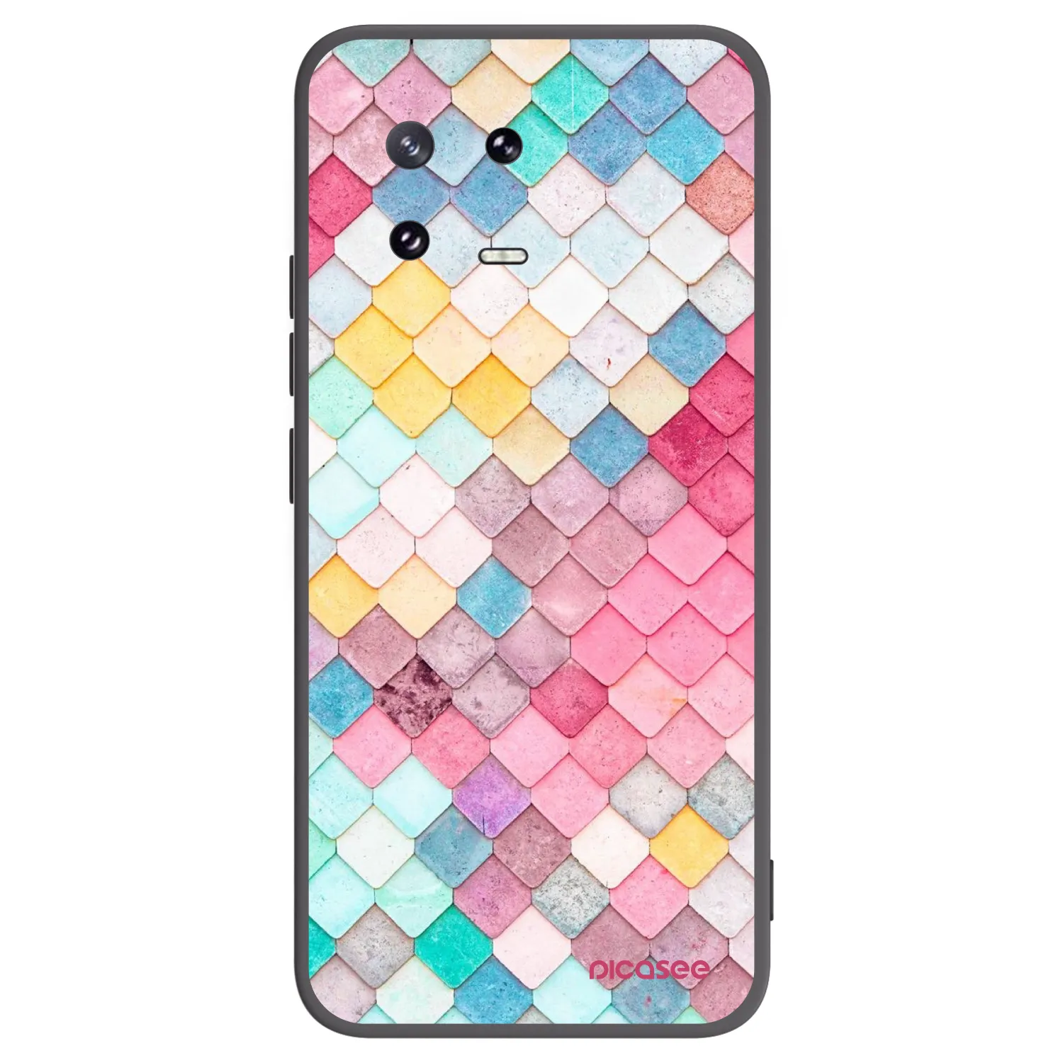 Picasee husă neagră din silicon pentru Xiaomi 13 Pro - Colorful roof