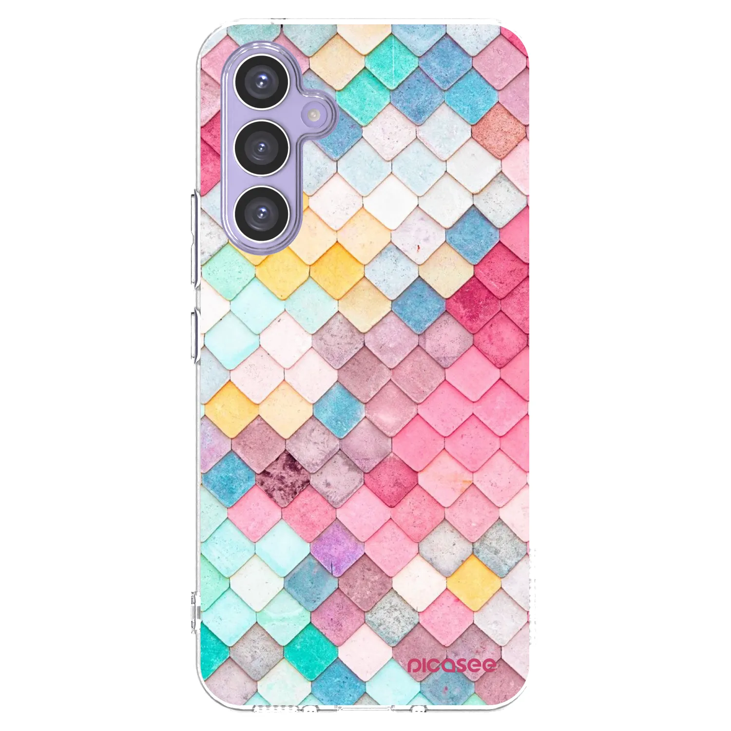 Picasee husă transparentă din silicon pentru Samsung Galaxy A54 5G A546B - Colorful roof