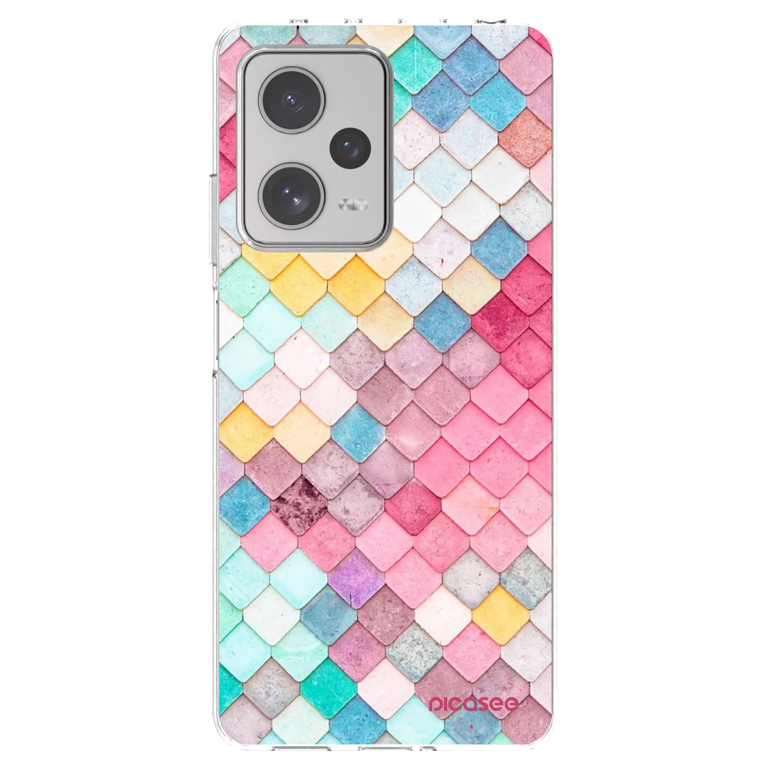 Picasee husă transparentă din silicon pentru Xiaomi Redmi Note 12 Pro+ 5G - Colorful roof