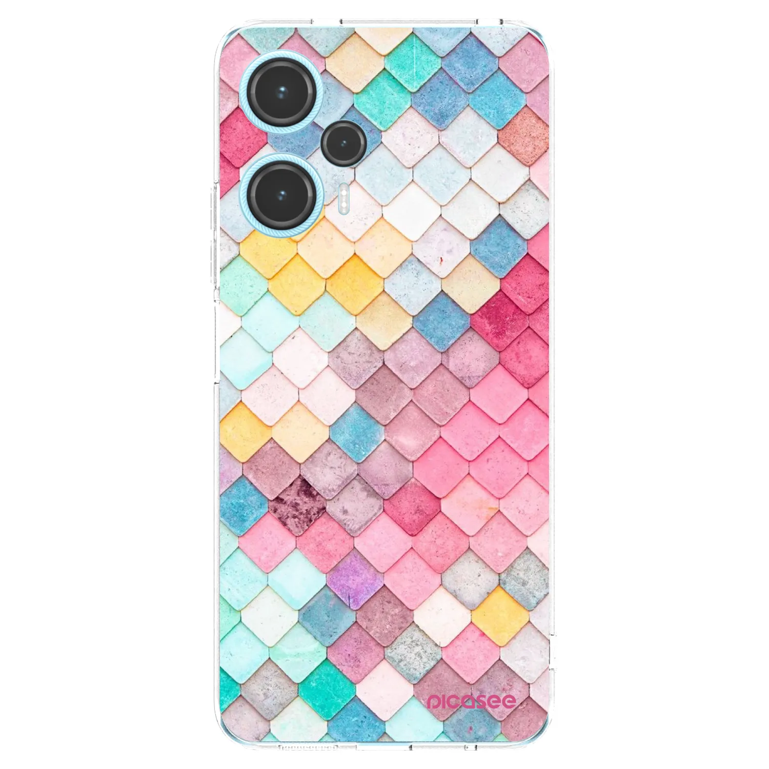 Picasee husă transparentă din silicon pentru Xiaomi Poco F5 - Colorful roof