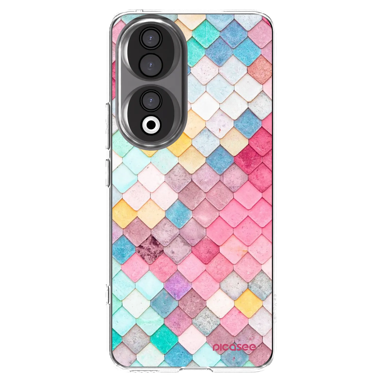 Picasee husă transparentă din silicon pentru Honor 90 5G - Colorful roof